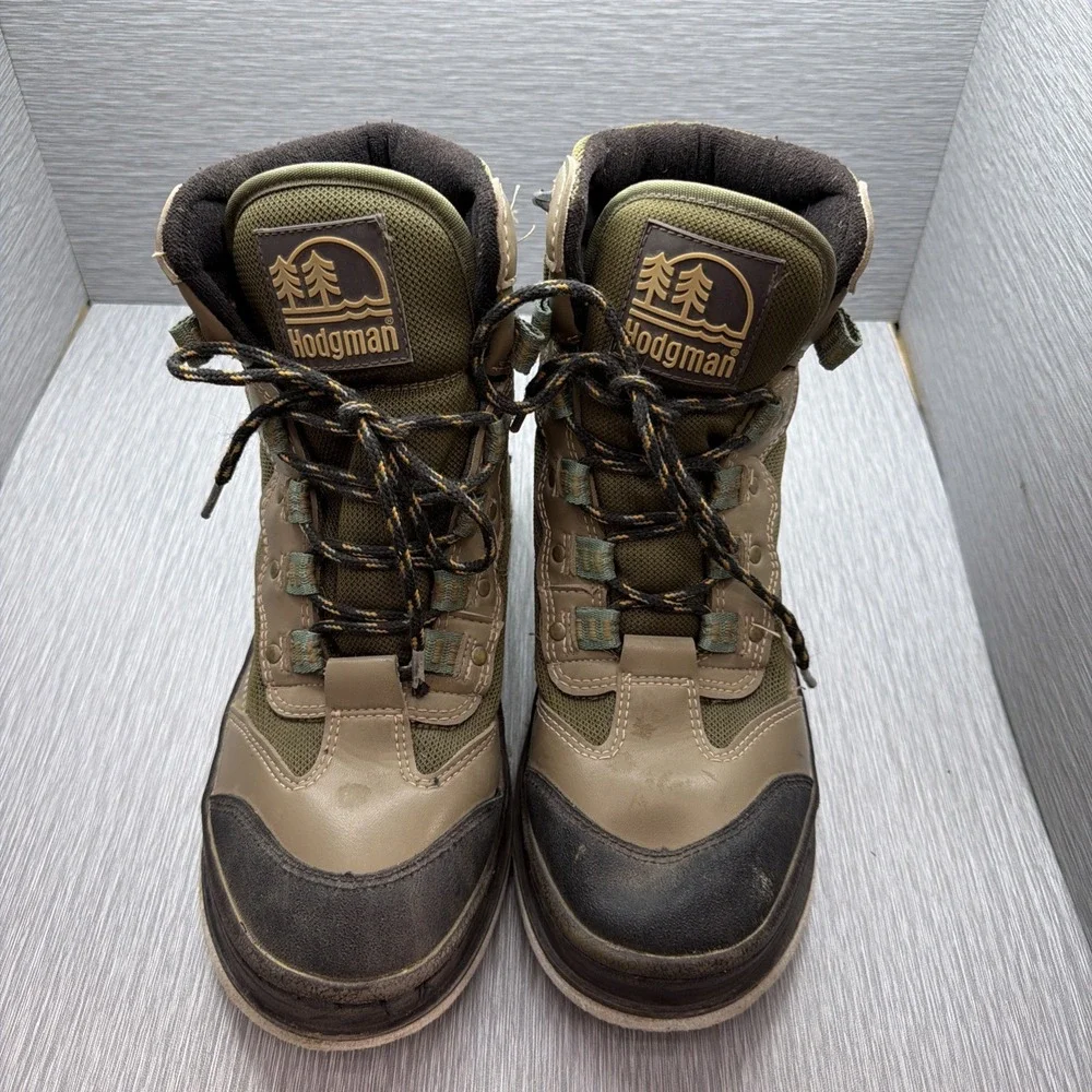 Hodgman Felt Sole Wading Boots Men's Size 10 Fly Fishing Hiking Waterproof